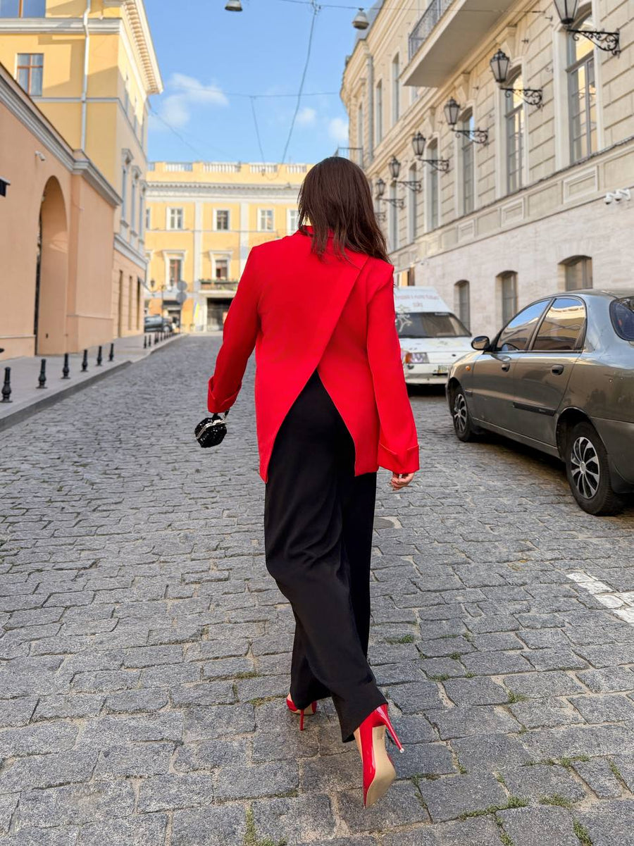 Blazer with an interesting cut - Twiggy Shop