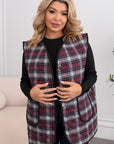 Checkered vest  - Twiggy Shop