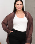 Sheer Shirt with Top