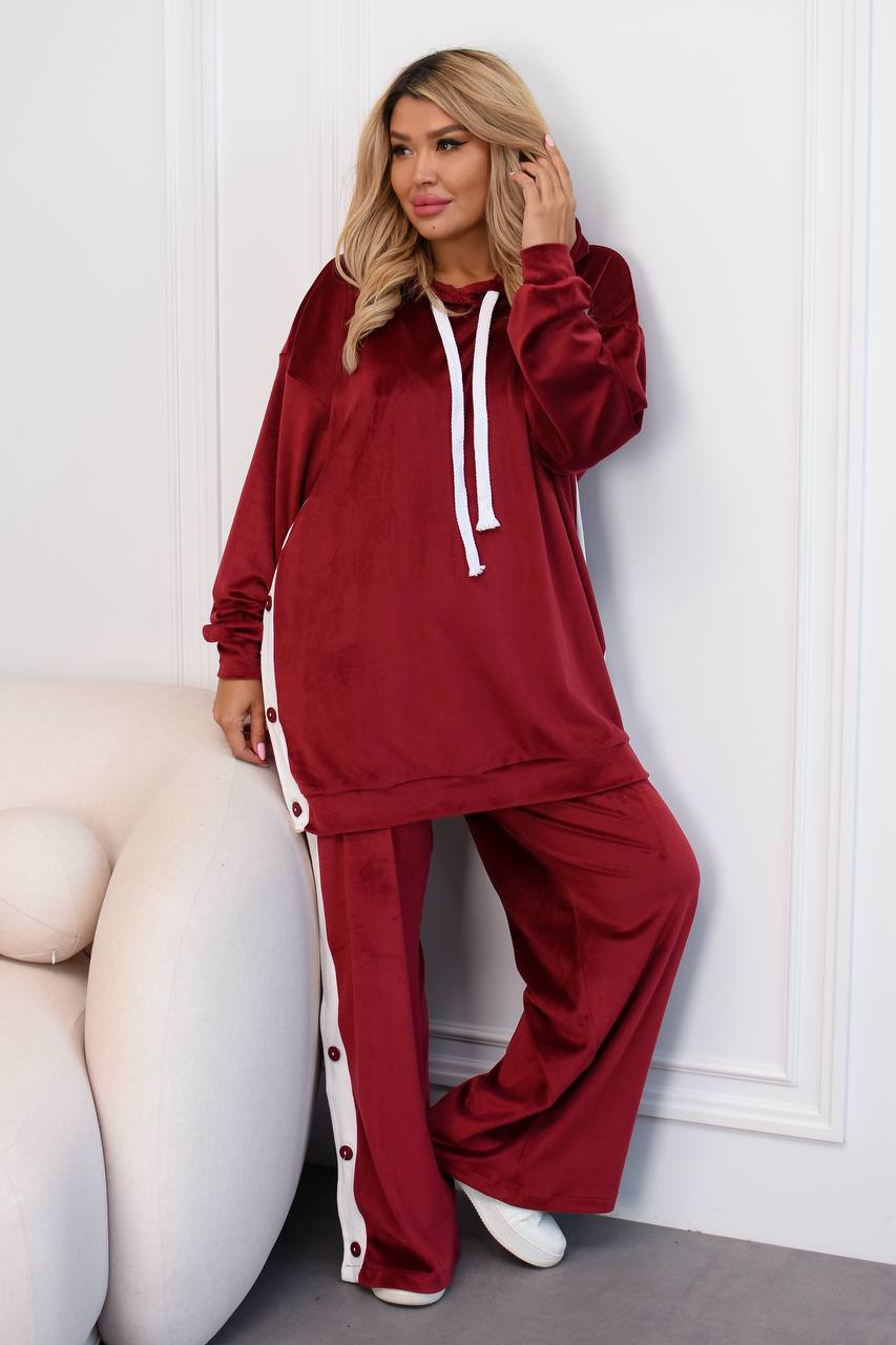 Velvet set with straps  - Twiggy Shop