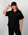 Ribbed knit set  с cotton, spandex и polyester, уup toбен и стиlinen  за ежедневна носене.