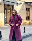 Eco-cashmere coat - Twiggy Shop