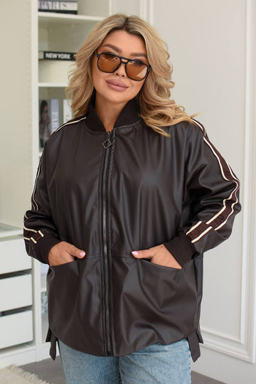 Faux leather jacket  - Twiggy Shop