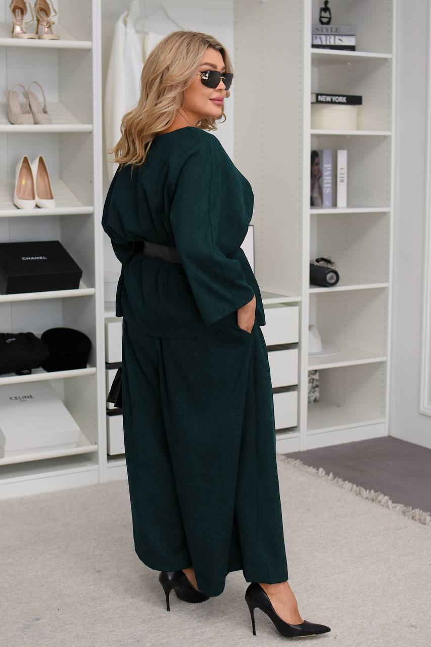 Ribbed velvet set  - Twiggy Shop