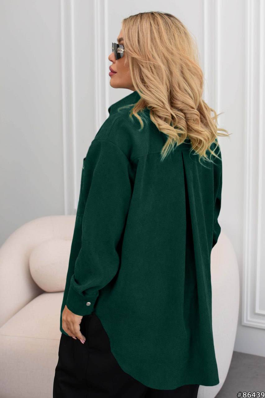 Corduroy velvet shirt  - Twiggy Shop