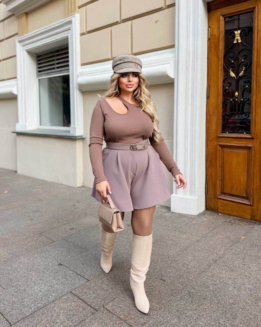 Sweater with cut-out details  - Twiggy Shop