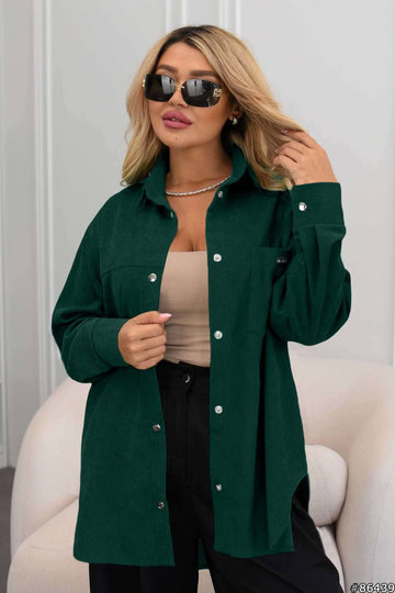 Corduroy velvet shirt  - Twiggy Shop