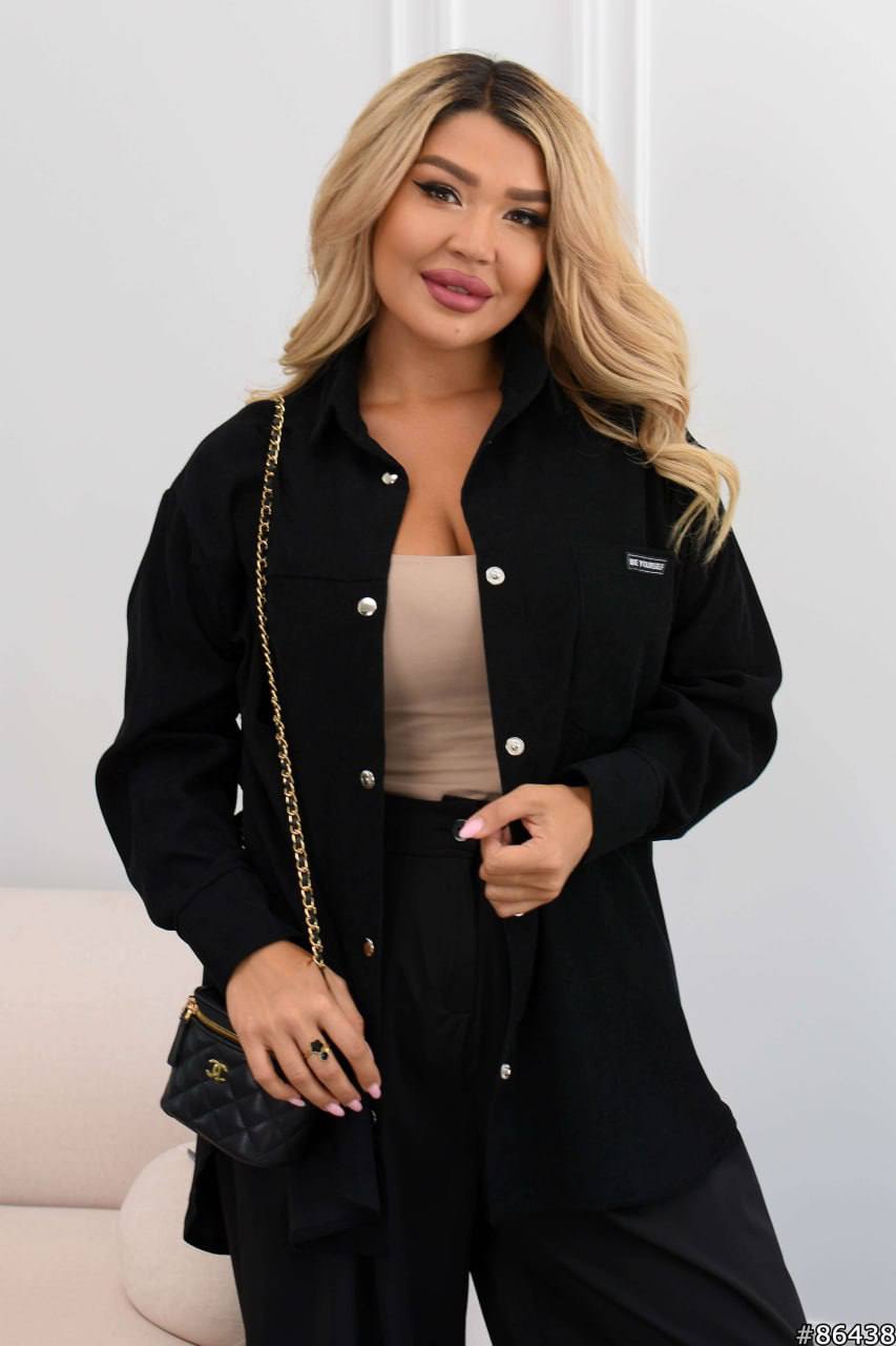 Corduroy velvet shirt  - Twiggy Shop