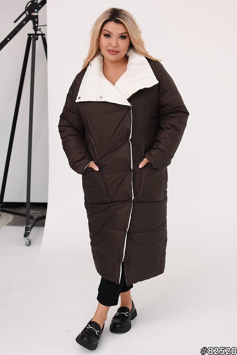 Two-sided puffer coat - Twiggy Shop