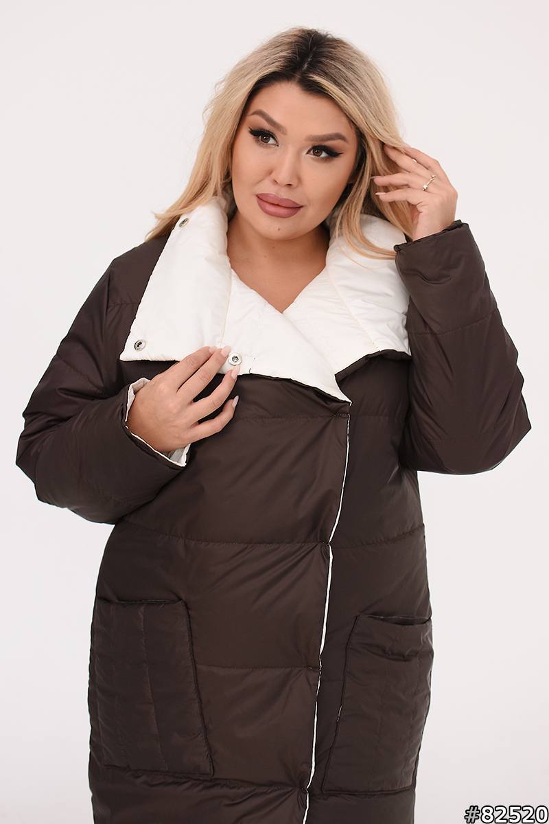 Two-sided puffer coat - Twiggy Shop