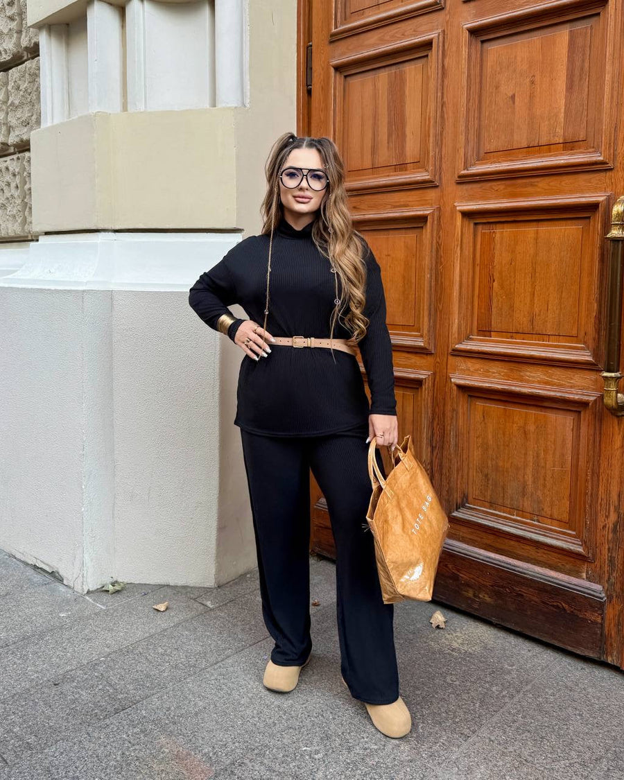 Ribbed knit set  - Twiggy Shop