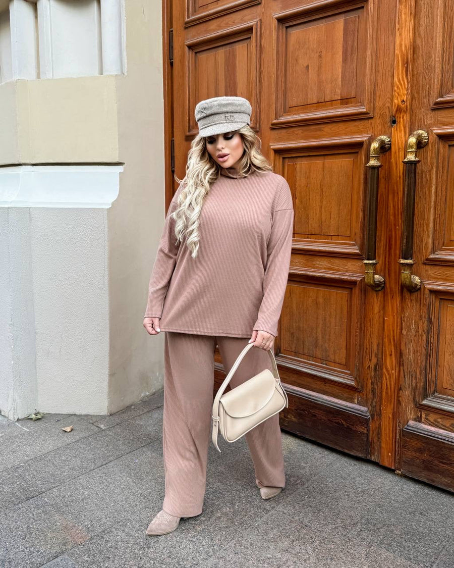 Ribbed knit set  - Twiggy Shop