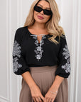 Blouse with ornaments  - Twiggy Shop