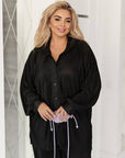 Structured fabric set  EU082025, polyester 97% и spandex 3%, изображение на модел с облекло