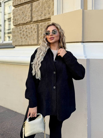 Corduroy velvet shirt  - Twiggy Shop