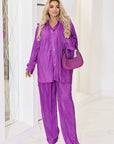 Structured fabric set  EU082025 с polyester и spandex, показан на изображението.