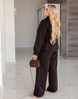 Стилно Suede blazer with a belt  от polyester, viscose и elastane, изображение на изображение IMG_8523.