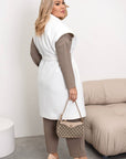 Long Vest with Belt