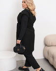 Long Vest with Belt