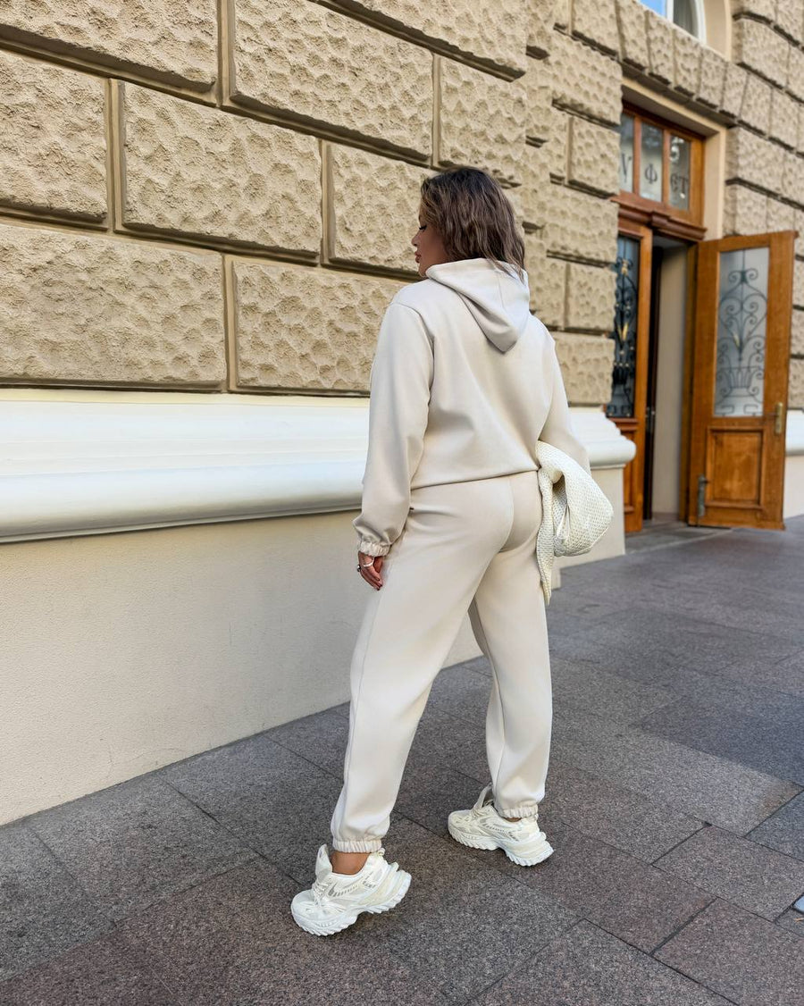 Velour set with embroidery  - Twiggy Shop