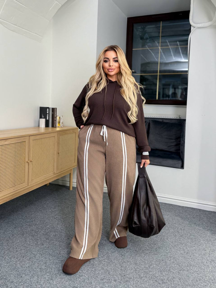 Wide velvet trousers  - Twiggy Shop