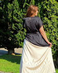 Perforated dress
