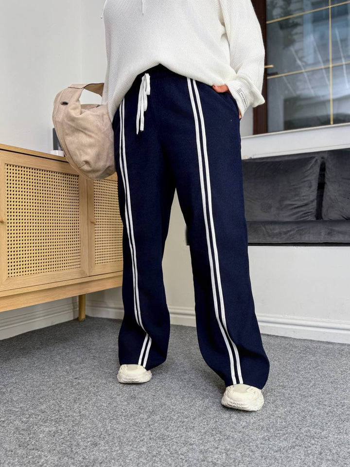 Wide velvet trousers  - Twiggy Shop