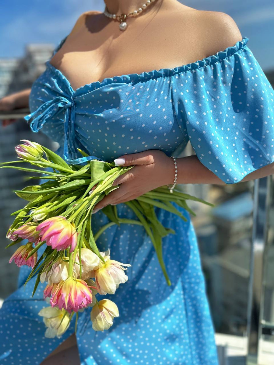Mekana haljina s prorezom