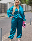 Bomber jacket and trousers set