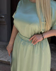 Blouse and skirt set