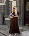 Blouse and skirt set
