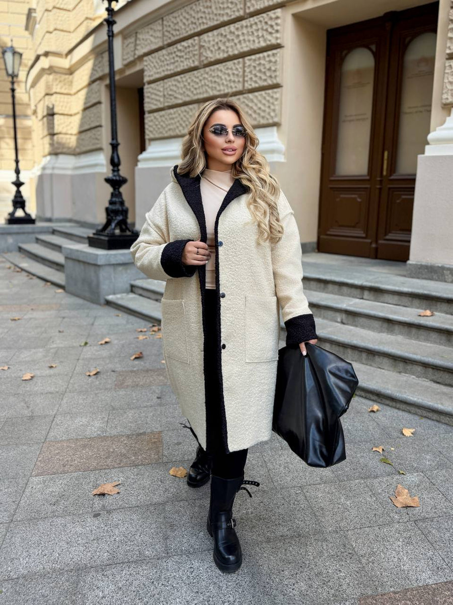 Light karakul coat  - Twiggy Shop