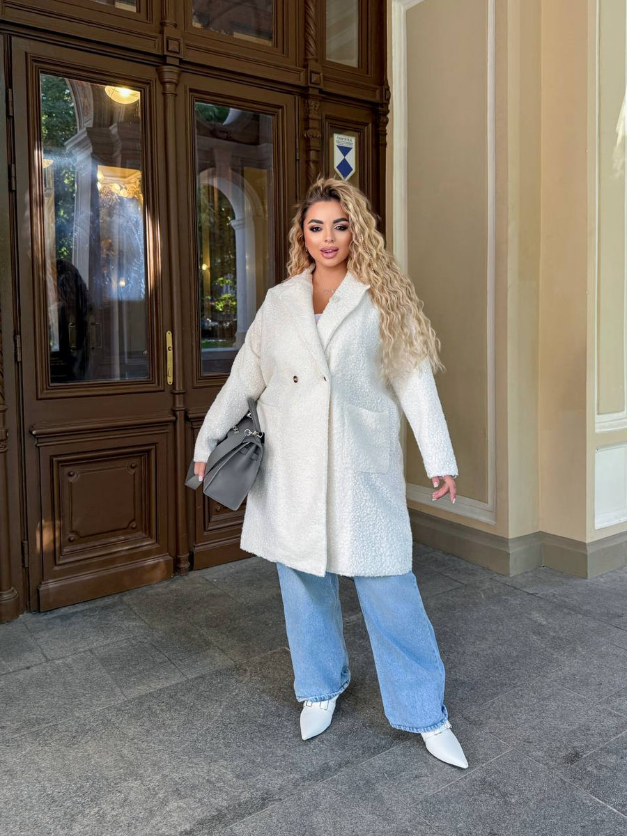 Light karakul coat  - Twiggy Shop