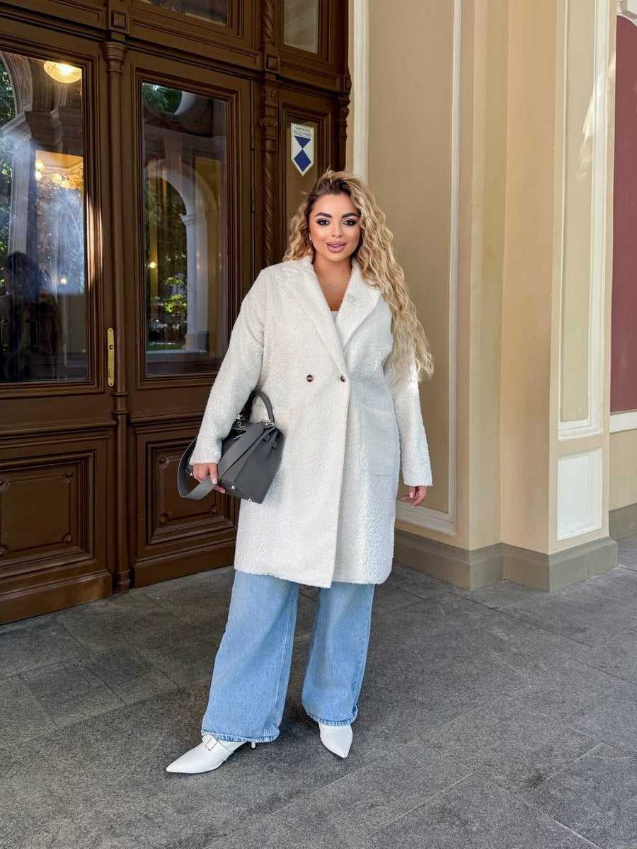 Light karakul coat  - Twiggy Shop