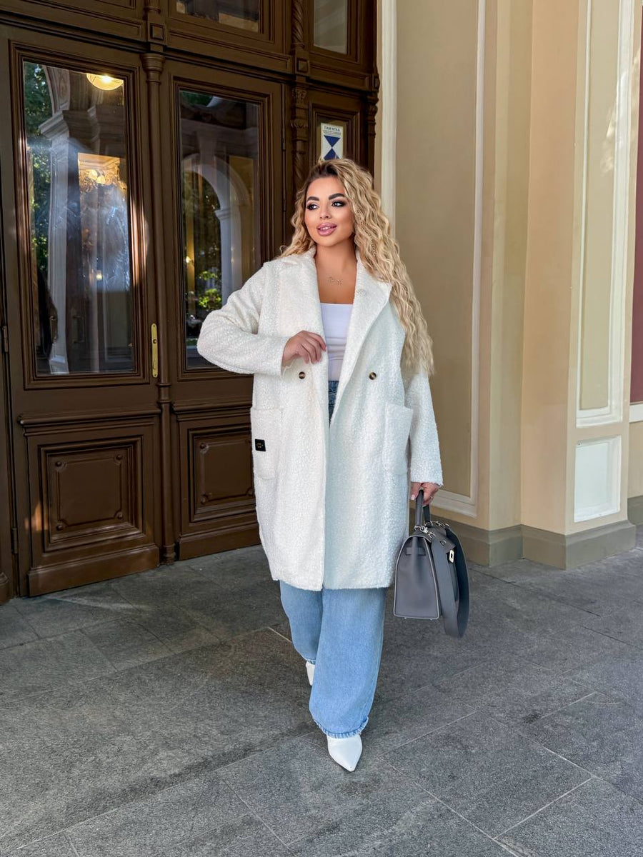 Light karakul coat  - Twiggy Shop