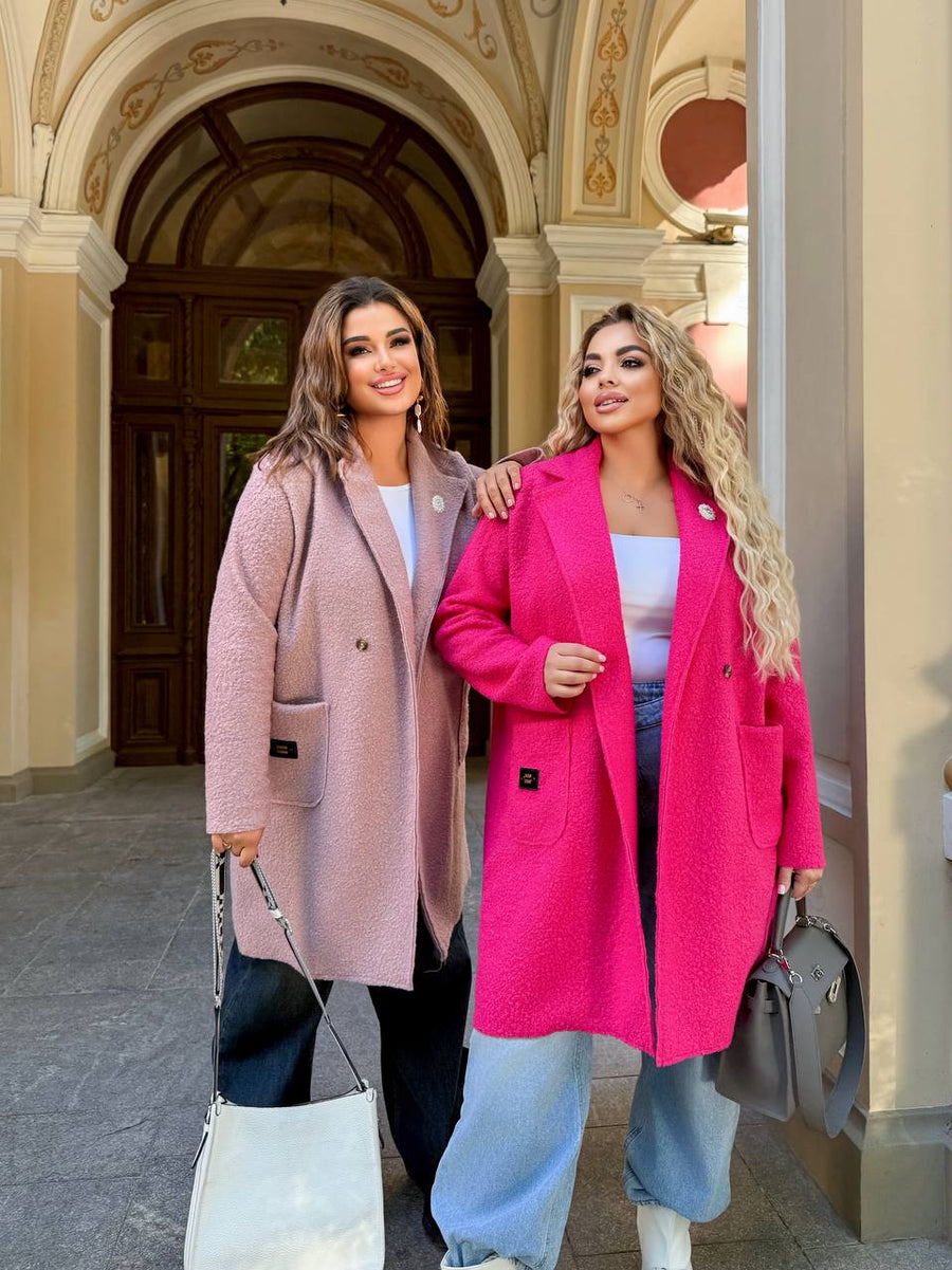 Light karakul coat  - Twiggy Shop