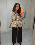 Blouse with Belt