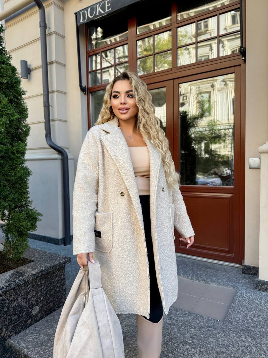 Light karakul coat  - Twiggy Shop