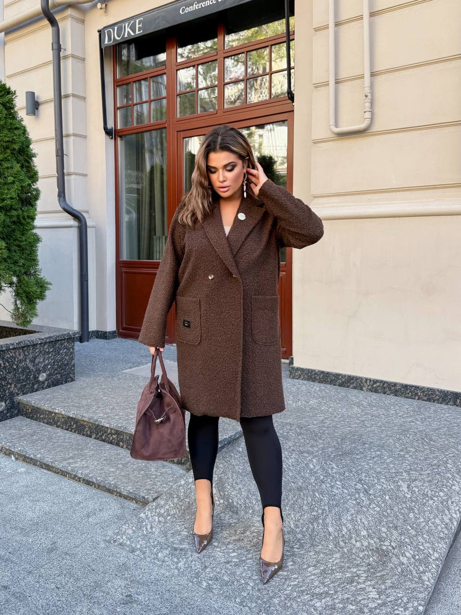 Light karakul coat  - Twiggy Shop