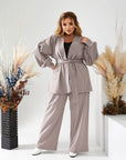 Two-piece set made of eco-cashmere - Twiggy Shop