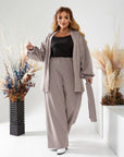 Two-piece set made of eco-cashmere - Twiggy Shop