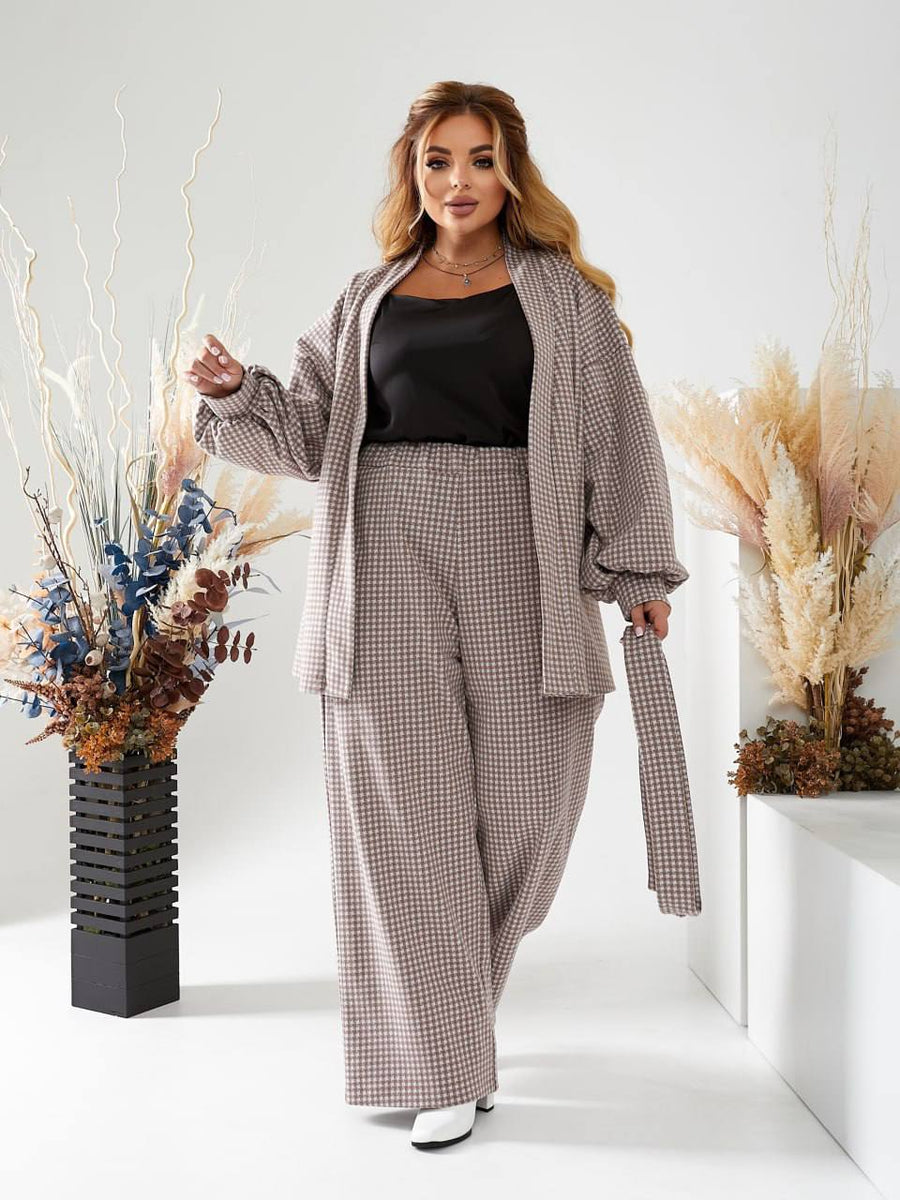 Two-piece set made of eco-cashmere - Twiggy Shop