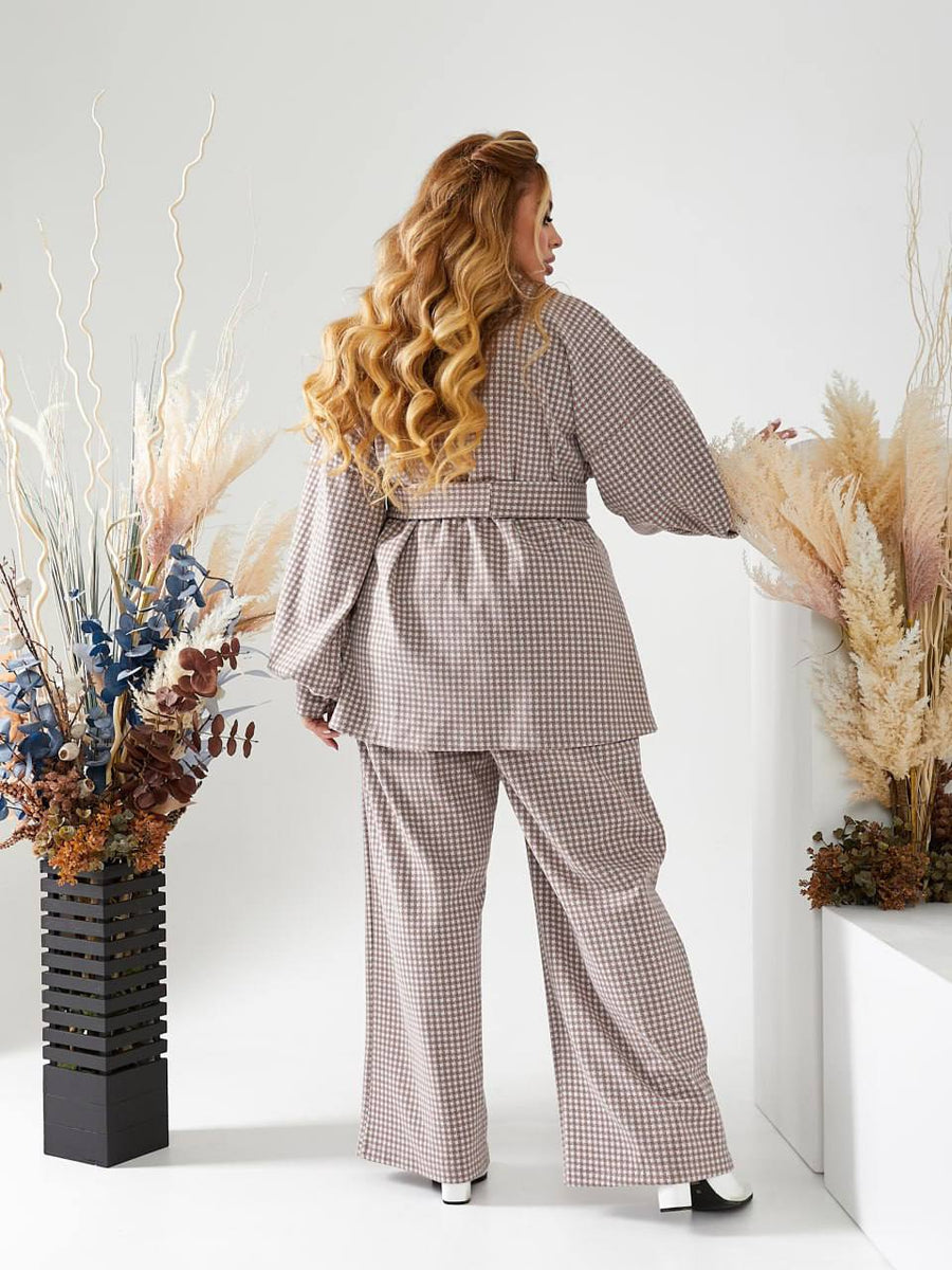 Two-piece set made of eco-cashmere - Twiggy Shop