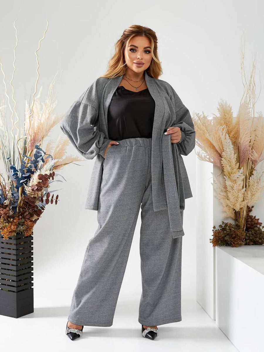 Two-piece set made of eco-cashmere - Twiggy Shop