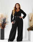 Jumpsuit with a belt - Twiggy Shop