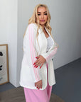 Longline Knit Blazer