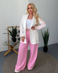 Longline Knit Blazer