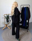 Three-Piece Set with Rhinestones