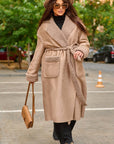 Eco-suede coat - Twiggy Shop