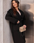 Eco-suede coat - Twiggy Shop